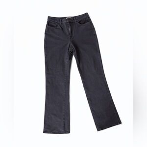 Coldwater Creek Chocolate Brown Soft Cotton Denim Pants Jeans Stretch Size 4